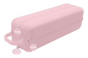 PORTATODO SILICONA 4 CREMALLERAS SERENITY ROSA