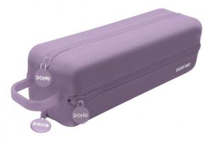 Portatodo COLOUR VIBES Silicona 4 cremalleras MORADO