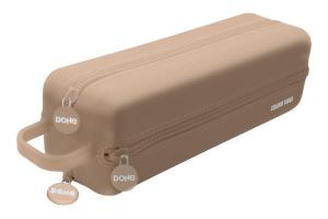 Portatodo COLOUR VIBES Silicona 4 cremalleras BEIG