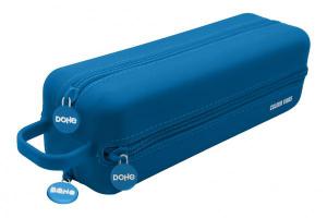 Portatodo COLOUR VIBES Silicona 4 cremalleras AZUL
