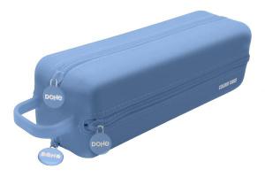 Portatodo COLOUR VIBES Silicona 4 cremalleras AZUL CLARO