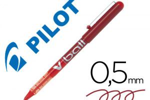 ROTULADOR PILOT V-BALL 0.5 rojo