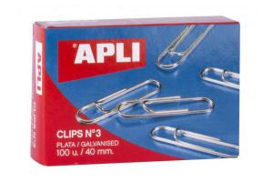 CLIP Nº3 APLI PLATEADOS 43MM