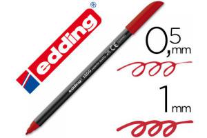 ROTULADOR EDDING 1200 ROJO 2 