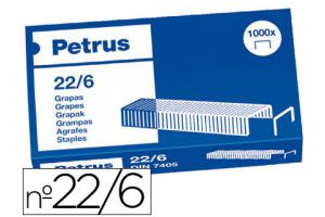 GRAPA PETRUS 22/6 COBREADA 1000u 