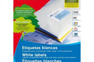 ETIQUETA APLI 99.1X38.1 C/ROMOS 100 HOJAS
