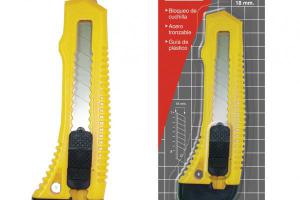 CUTTER MTL 18MM CON GUIA PLASTICO