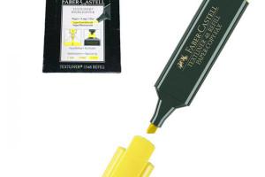 ROTULADOR FL. AMARILLO FABER-CASTELL 