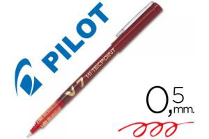 ROTULADOR PILOT V7 HITECPOINT ROJO