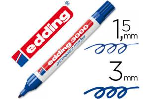 ROTULADOR EDDING 3000 AZUL 