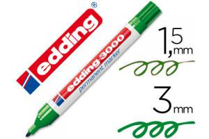 ROTULADOR EDDING 3000 VERDE 