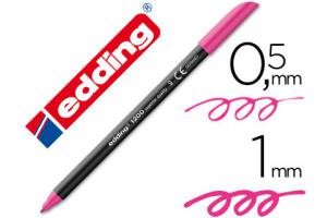 ROTULADOR EDDING 1200 ROSA 9 *