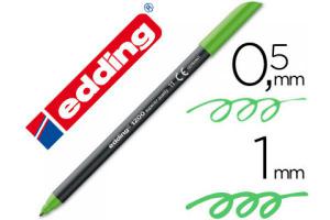 ROTULADOR EDDING 1200 VERDE FLUOR 11